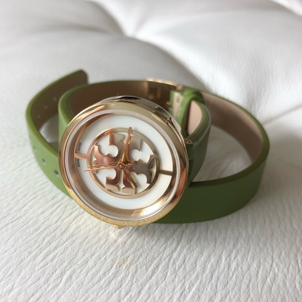 TORY BURCH Reva Double-wrap Watch